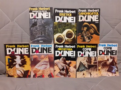 DUNE INTEGRALA-FRANK HERBERT (8 VOL) foto