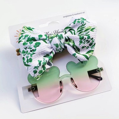 Set bentita si ochelari de soare - Mouse 4 (Marime Disponibila: 12-18 luni foto
