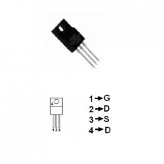 TRANZISTOR MOSFET CANAL N 4A 75W BUZ90AF foto