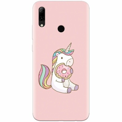 Husa silicon pentru Huawei P Smart 2019, Unicorn Donuts foto