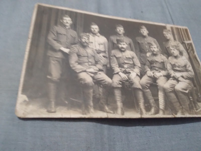 FOTO VECHI MILITARI PRIMUL RAZBOI MONDIAL TIP CP foto