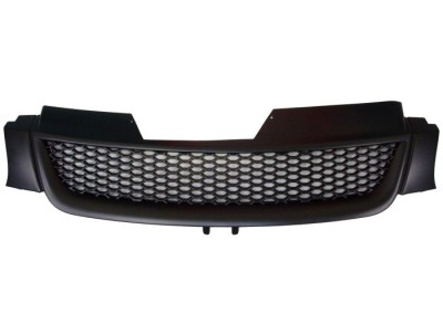Grila masca fata fata VW GOLF V (1K), 10.2003-05.2009, negru; plasa tip fagure; TUNING, foto