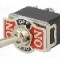 Intrerupator basculant, 3 pozitii, mod comutare ON-OFF-ON, DP3T, NINIGI -