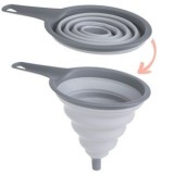 Palnie Pliabilă din Plastic Gri cu Maner &ndash; Soluție de Depozitare Flexibilă, CMCLASS