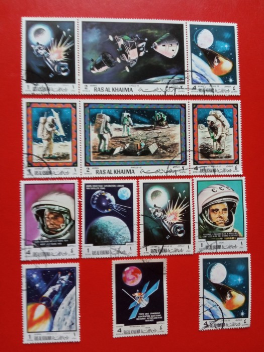 RAS AL KHAIMA, SPACE - SERIE ȘTAMPILATĂ