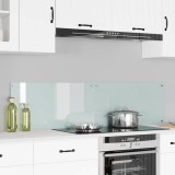 VidaXL Spate de bucătărie Alb 80 x 40 cm sticlă securizată 3415521
