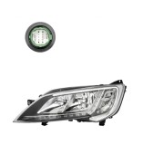 Far Citroen Jumper, Fiat Ducato, Peugeot Boxer, 06.2014-, Electric, tip bec H7+H7, omologare ECE, cu motoras, argintiu, cu lumina LED de zi, 13742970, AL Automotive Lighting