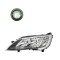 Far Citroen Jumper, Fiat Ducato, Peugeot Boxer, 06.2014-, Electric, tip bec H7+H7, omologare ECE, cu motoras, argintiu, cu lumina LED de zi, 13742970