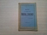 NOTE LA CURSUL DE BALISTICA EXTERIOARA - Gh. Buicliu - Editura Tipografia Speciale a Artileriei , Timisoara, 1927, 62 p.; coperta originala