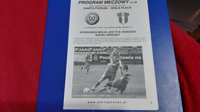 program Warta Poznan - Wisla Plock foto