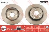 Disc frana SUZUKI SX4 (EY, GY) (2006 - 2016) TRW DF4741
