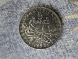 5 FRANCS 1993 franta, Europa