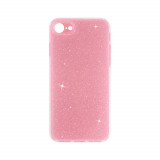 Husa BestCase&reg; Crystal Glitter 2MM, Compatibila Cu Apple iPhone SE 2 / SE 3 / 8
