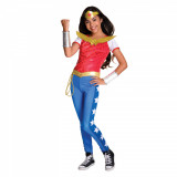 Costum Wonder Woman clasic pentru fete S 3-4 ani