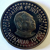 TONGA 2 PA&#039;ANGA 1967,PROOF,, (CORONATION TAUFA&#039;AHAU TUPOU IV ),,,,,RARA, Australia si Oceania, Cupru-Nichel