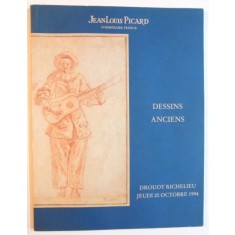CATALOG DE LICITATIE , DESSINS ANCIENS , JEAN LOUIS PICARD , LE JEUDI 20 OCTOBRE 1994