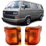 Indicator portocalie SET Dreapta + Stanga potrivit pentru VW T3 Bus Van Transporter 79-92 Performance AutoTuning
