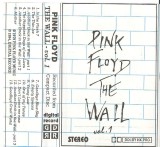 Pink Floyd - The Wall - Vol. 1, Caseta audio