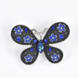 Brosa martisor fluture albastru
