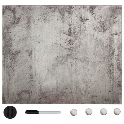 vidaXL Tablă magnetică de perete, 60 x 60 cm, sticlă foto