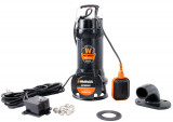 WOLFSON - POMPA SUBMERSIBILA PROFESIONALA CU TOCATOR PENTRU APA MURDARA PWT-7500-F PowerTool TopQuality