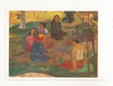 FA98 -Carte Postala- RUSIA - Hermitage State Museum - Paul gauguin, Conversation , necirculata 1983
