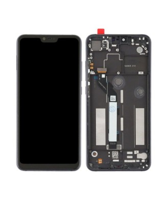 Ecran LCD Display Complet cu Rama Xiaomi Mi 8 Lite Negru foto