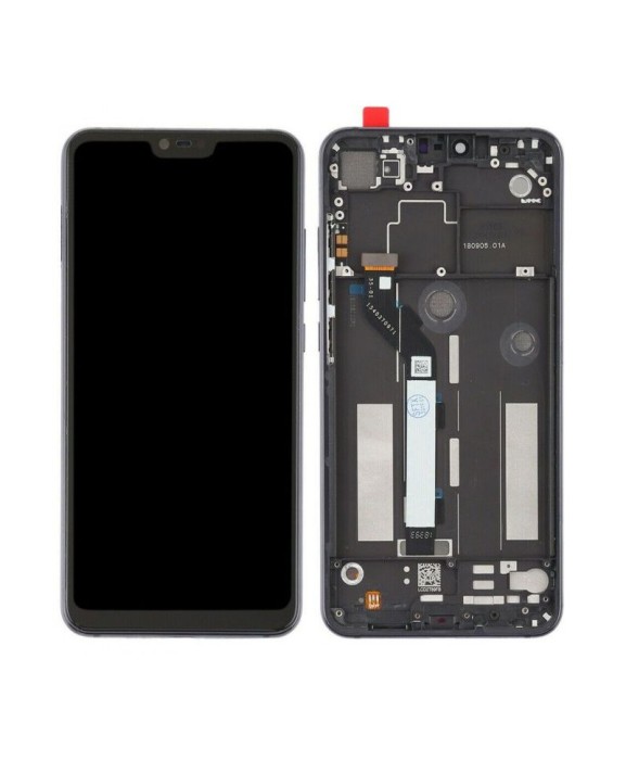 Ecran LCD Display Complet cu Rama Xiaomi Mi 8 Lite Negru