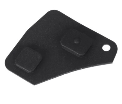 Membrana cauciuc pad pentru cheie auto cu 2 butoane compatibila Toyota si Lexus, modelele Yaris, Corolla, RX, IS foto