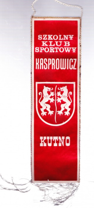AMS - FANION SZKOLNY KLUB SPORTOWY KASPROWICZ KUTNO