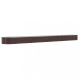 Cumpara ieftin Strat inaltat gradina 620x80x36 cm otel galvanizat