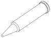 Varf de lipit conic 1mm ERSA, pentru statie si ciocan de lipit, 1mm
