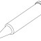 V&acirc;rf de lipit conic 1mm