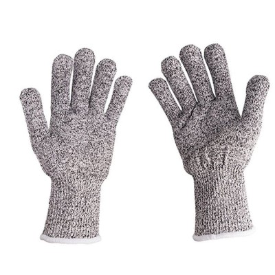 Manusi profesionale anti-taiere GLIMATECH, Protectie cu insertii de otel, CAT5, Flexibile, Unisex, Marimea L foto