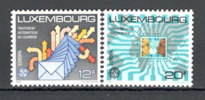 Luxemburg.1988 EUROPA-Transport si comunicatii SE.730 foto