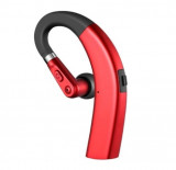Casca Bluetooth Techstar&reg; M11 Rosu, Ultra Usor, Comfortabil, Sunet HD, Noise Canceling, 10gr