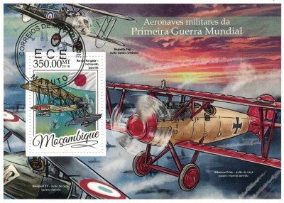 MOZAMBIC 2016 - Avioane / bloc nou foto