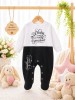 Salopeta cu botosei pentru bebelusi, Confort (Marime Disponibila: 0-1 luni), Superbaby