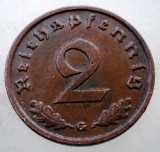 2.645 GERMANIA 2 REICHSPFENNIG 1938 G