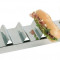 Display sandwich-uri din inox, 47.5x10.5xH6 cm