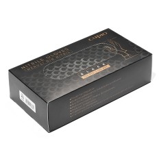Manusi nitril nepudrate Cupio Black - set 100 - XS