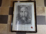Tablou vintage Veil of Veronica - The Holy Face of Jesus