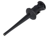 Clips de măsurare cu pensetă aurită 5A 300VDC negru