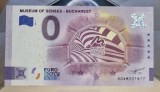Bancnota suvenir de 0 euro Muzeul Simturilor