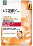 Masca servetel pentru fata cu efect de luminozitate Revitalift Clinical, 26g, L&#039;Oreal Paris