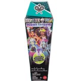 Papusa Surpriza Monster High Buried Secrets Courtside Fang-Out 5 Accesorii HYV64