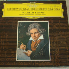 BEETHOVEN - Concertul pentru Clape Nr. 2 si 4 - Vinil Deutsche Grammophon