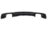 Difuzor Bara Spate Evacuare Dubla Negru Lucios BMW Seria 3 (2011-2019) F30 F31 M Design Performance AutoTuning, KITT
