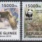 Guineea 2013 - WWF - Păsări de pradă, MNH