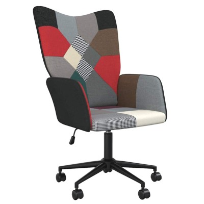 vidaXL Scaun de relaxare, material textil, petice 328206 foto